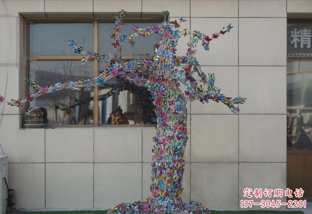 福建不锈钢蝴蝶雕塑精美绝伦