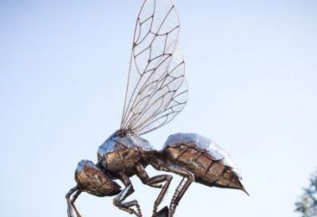 福建不锈钢公园蜜蜂雕塑精彩纷呈的自然之美