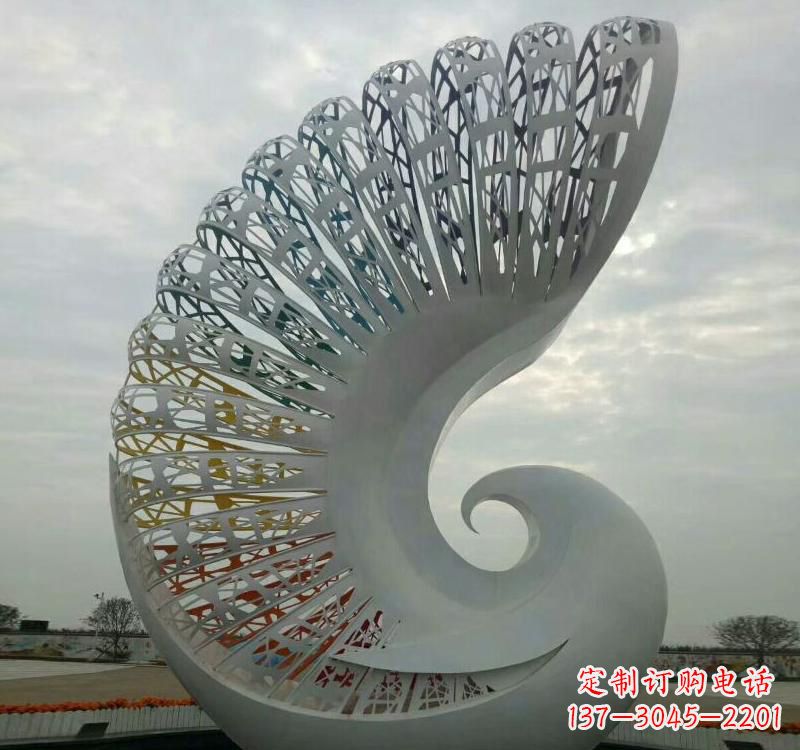 福建不锈钢火凤凰雕塑
