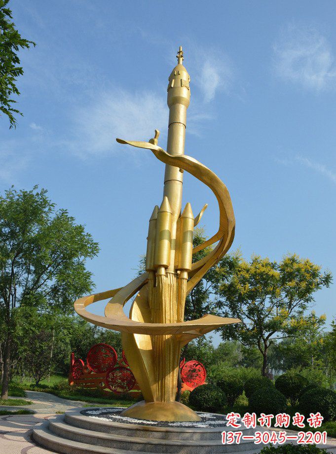 福建不锈钢火箭给梦想加油