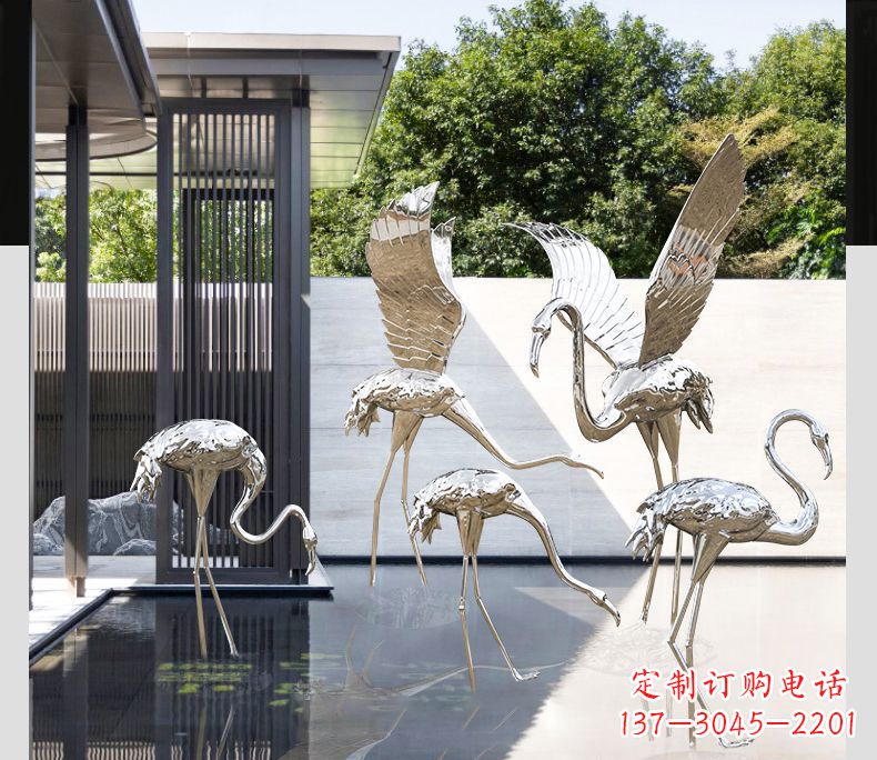 福建不锈钢火烈鸟雕塑雕刻艺术的精粹