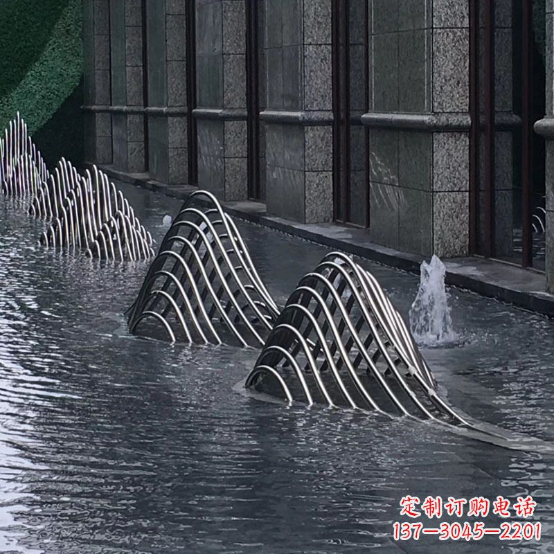 福建不锈钢假山雕塑精美外形,百变造型