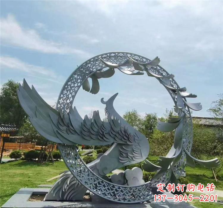 福建不锈钢简易凤凰雕塑