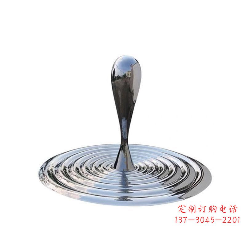 福建不锈钢景区水滴雕塑