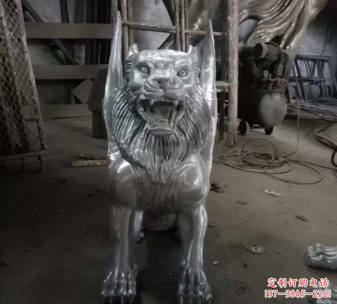 福建不锈钢老虎雕塑