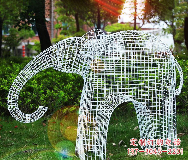 福建不锈钢大象雕塑给城市带来美丽的艺术