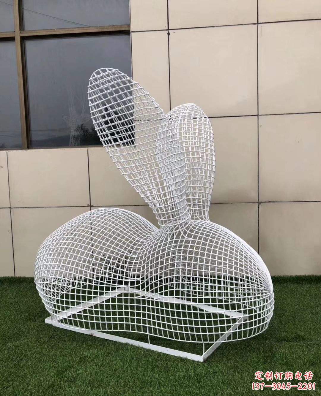 福建不锈钢镂空动物雕塑精致美观的艺术品
