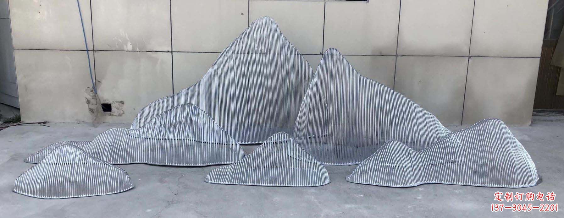 福建不锈钢假山雕塑精美而典雅