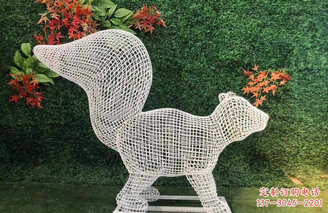 福建不锈钢松鼠雕塑艺术与精美结合