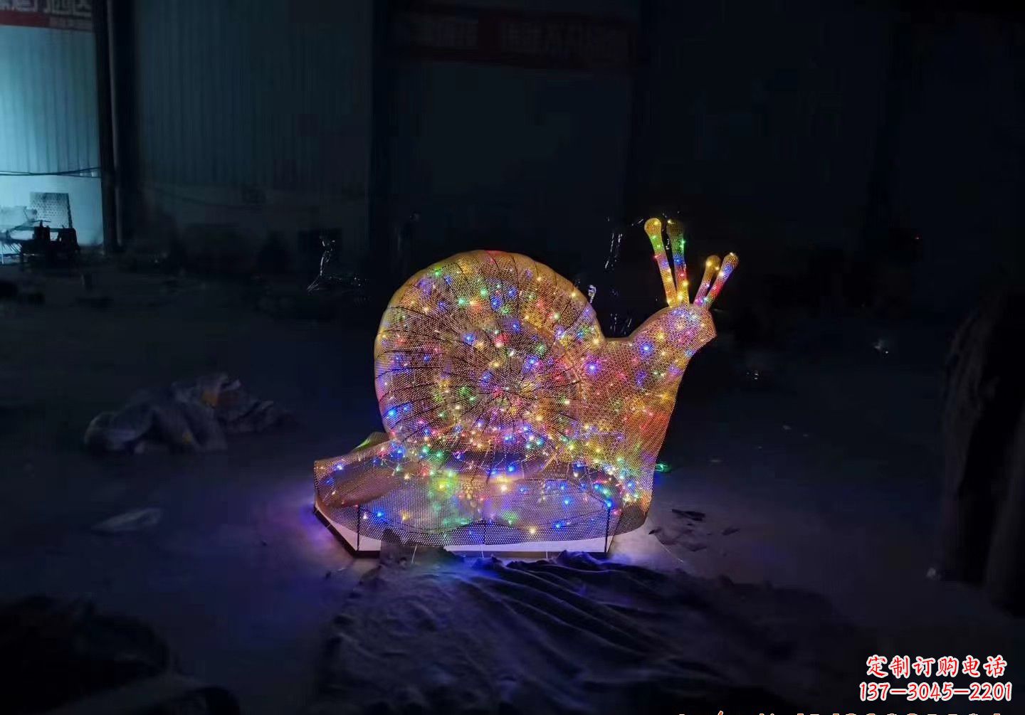 福建不锈钢镂空蜗牛雕塑精致美观的艺术品