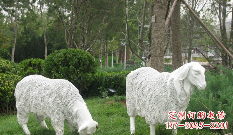 福建不锈钢绵羊雕塑——精致美观的艺术品