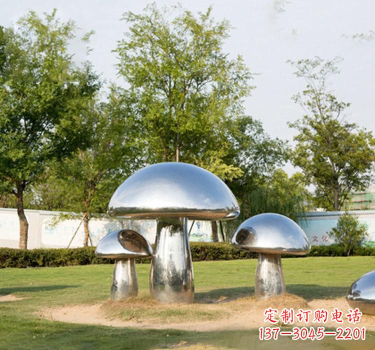 福建不锈钢蘑菇雕塑艺术的精美细节