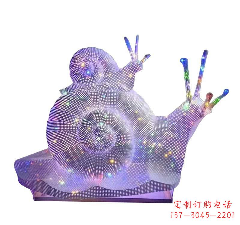 福建不锈钢蜗牛雕塑一件精美的艺术品