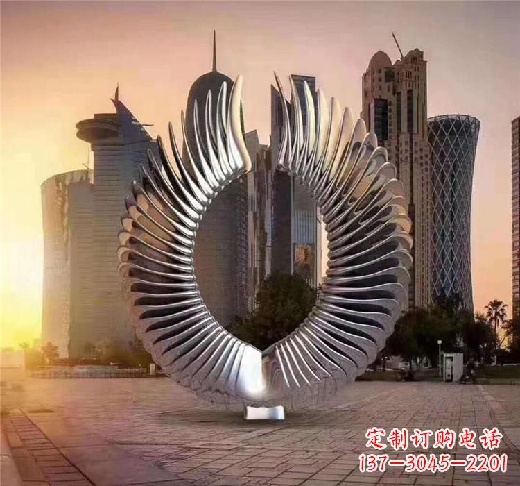 福建不锈钢喷泉雕塑2