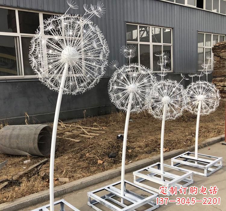 福建不锈钢蒲公英城市雕塑