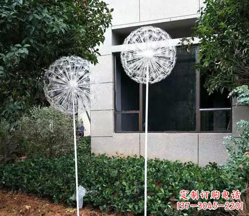 福建不锈钢蒲公英雕塑绚丽多彩