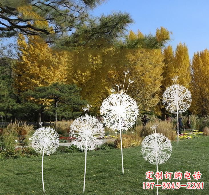 福建不锈钢蒲公英景观雕塑艺术与美的完美结合