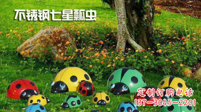 福建不锈钢七星瓢虫雕塑融合科技与艺术的结晶