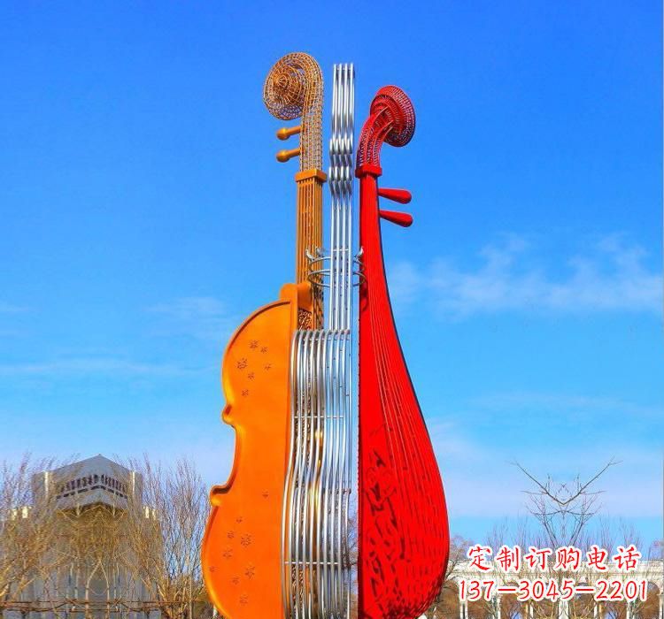 福建钢琴雕塑灵魂之声