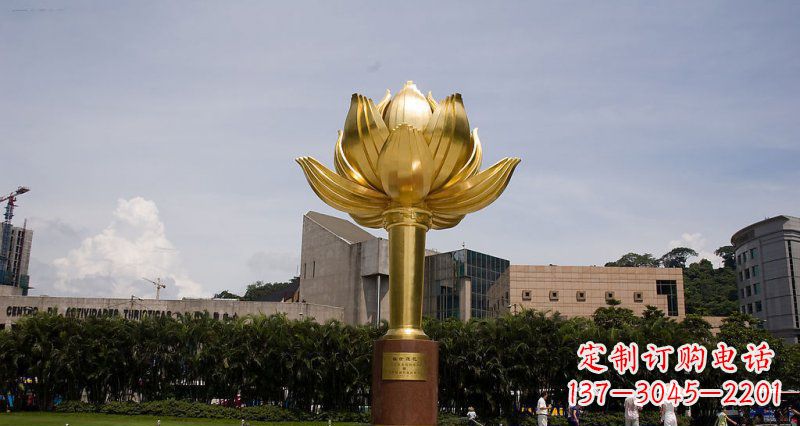福建不锈钢莲花雕塑——精美的艺术品