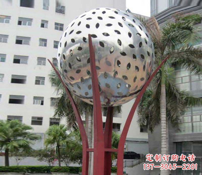 福建镂空树叶雕塑——给校园景观增添灵动之美