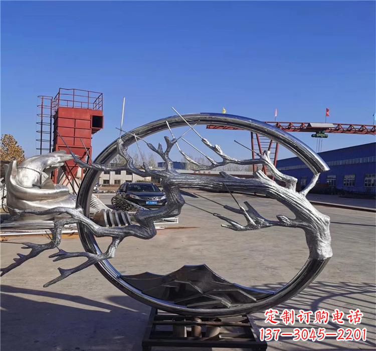 福建不锈钢树枝雕塑艺术与自然的完美结合