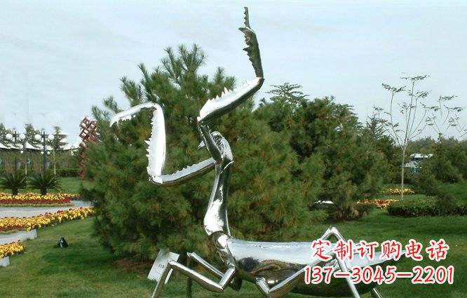 福建不锈钢螳螂一种优雅的艺术品