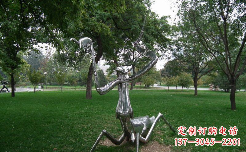 福建不锈钢螳螂古朴雅致的雕塑