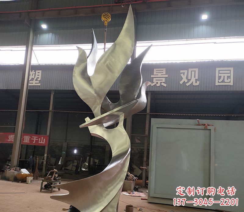 福建不锈钢天鹅雕塑传承自然之美