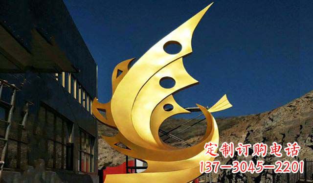 福建不锈钢铁艺凤凰雕塑精美绝伦