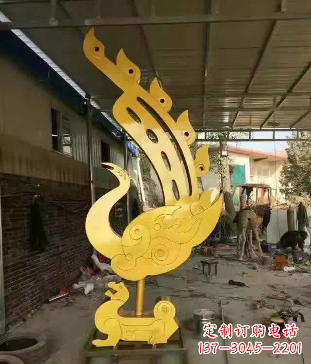 福建不锈钢铁艺凤凰雕塑