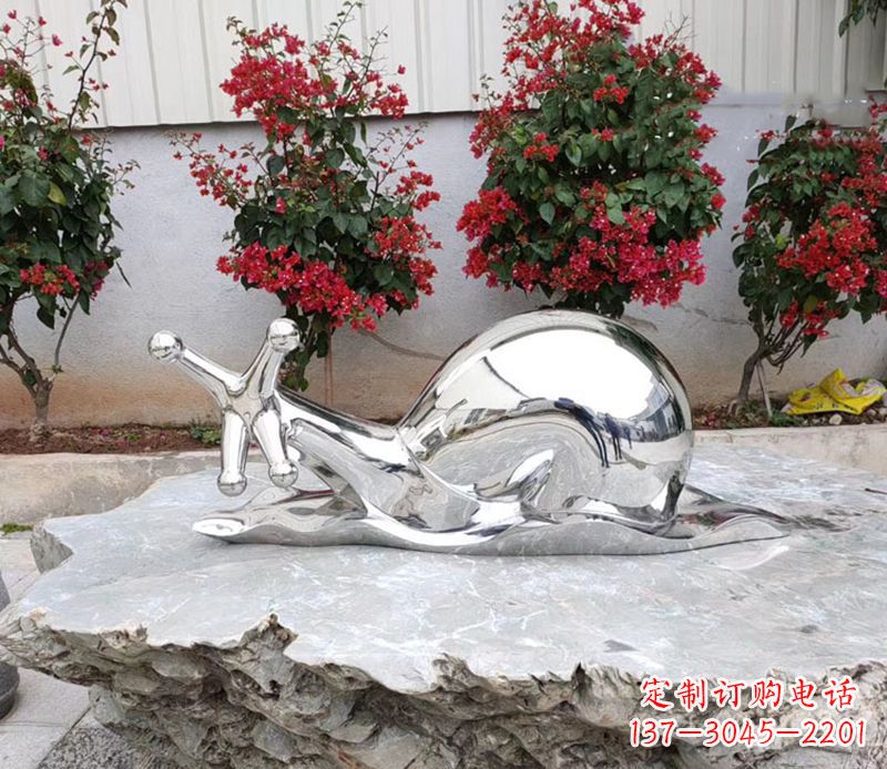 福建不锈钢蜗牛雕塑精致细腻的艺术之美