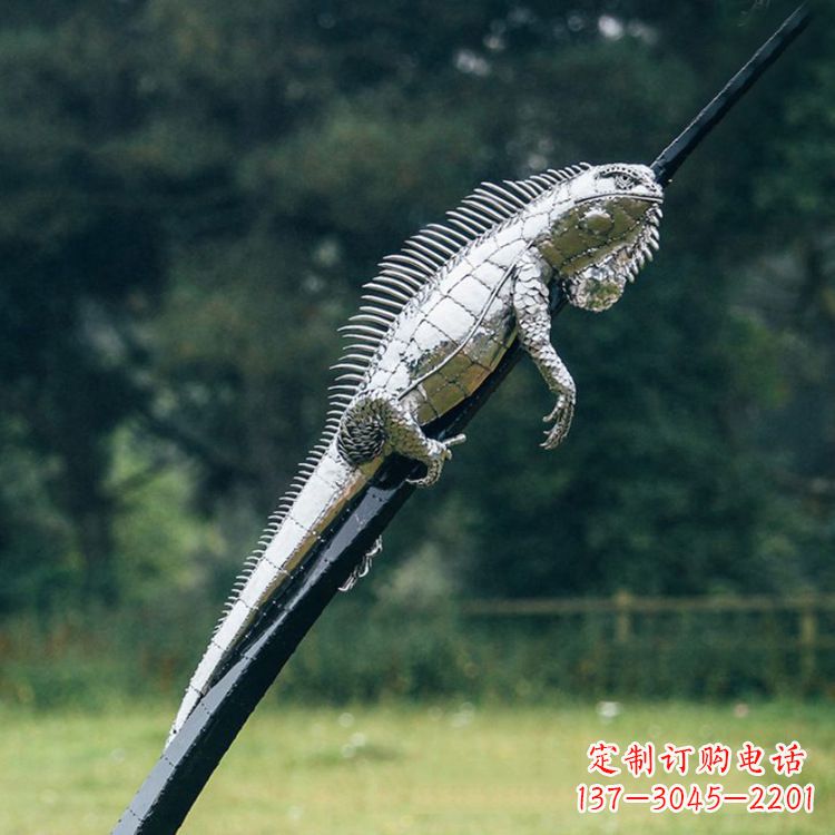 福建不锈钢蜥蜴雕塑艺术的精美体现