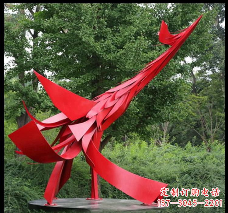 福建不锈钢凤凰雕塑——美丽而神秘的象征