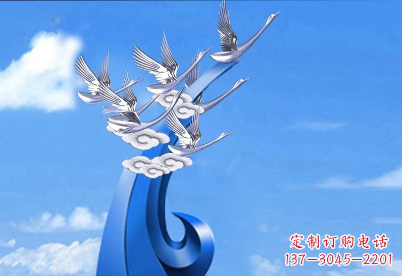 福建不锈钢仙鹤美化环境