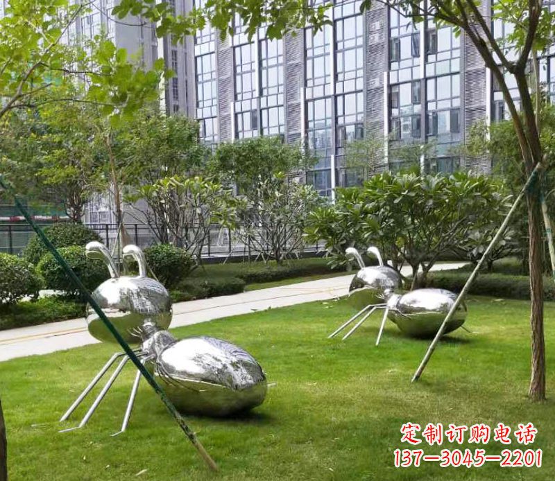 福建不锈钢小区蚂蚁雕塑