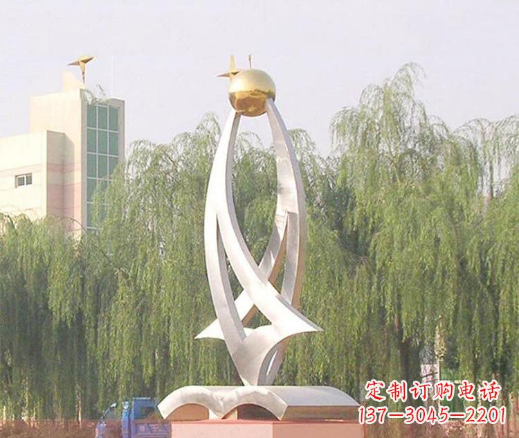 福建铭记校园美好——不锈钢书籍雕塑