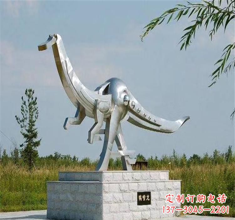 福建不锈钢鸭嘴龙雕塑传承独特艺术魅力
