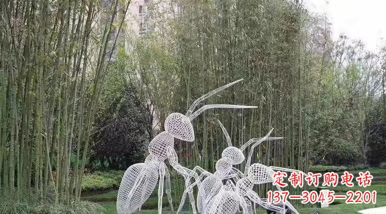 福建不锈钢艺术蚂蚁雕塑