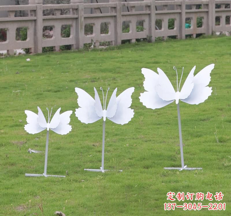 福建不锈钢艺术之美蝴蝶雕塑