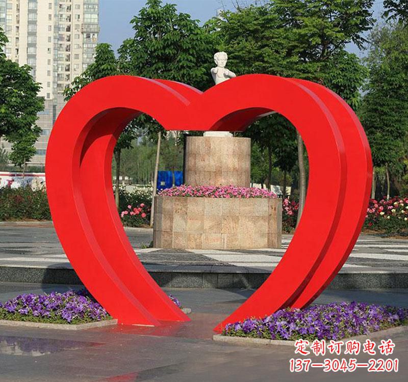 福建不锈钢艺术抛光拱门雕塑
