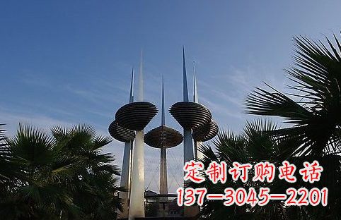 福建不锈钢避雷针雕塑精致静谧的安全保护