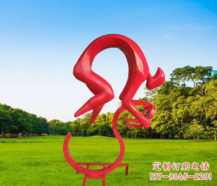 福建不锈钢自行车雕塑精致美观的园林装置
