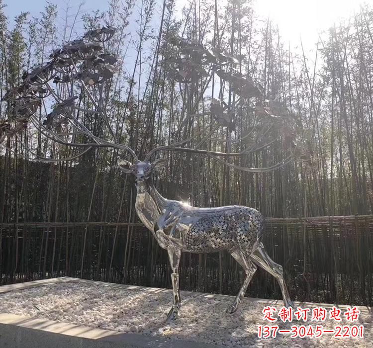 福建不锈钢动物雕塑精美的艺术作品