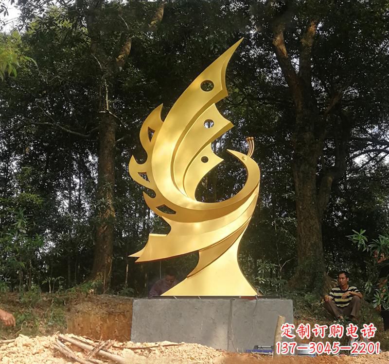 福建不锈钢凤凰雕塑——彰显传统文化之美