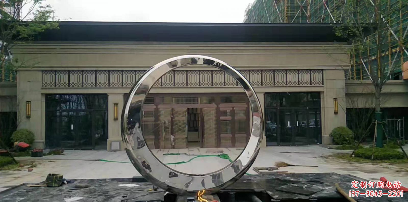 福建圆环喷泉雕塑景观雕塑的艺术之美