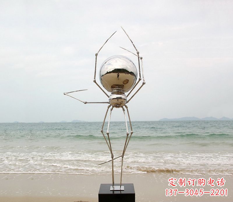 福建不锈钢的蜘蛛侠雕塑