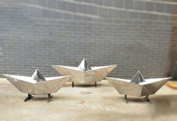 福建不锈钢元宝雕塑精致的艺术品