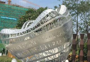 福建不锈钢元宝雕塑精致华贵的象征