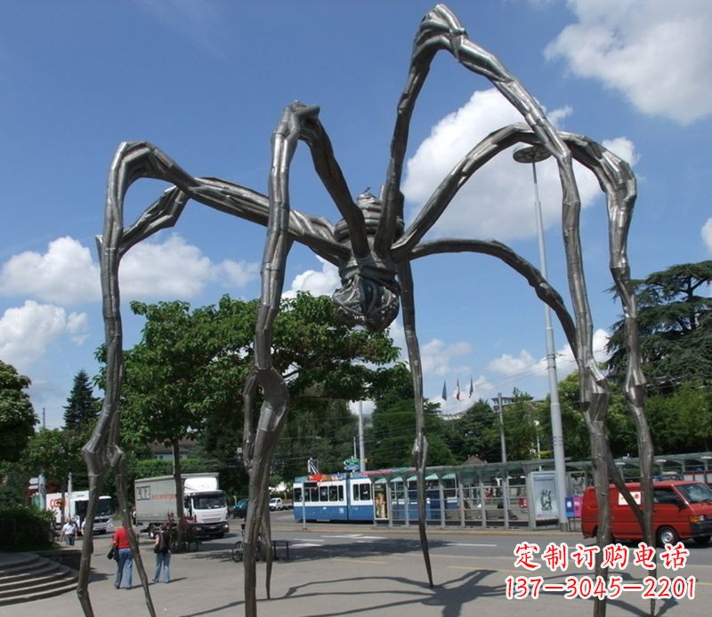 福建不锈钢蜘蛛广场景观
